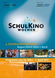 Filmprogramm Spielwoche 2 - Fachzentrum Klimawandel Hessen