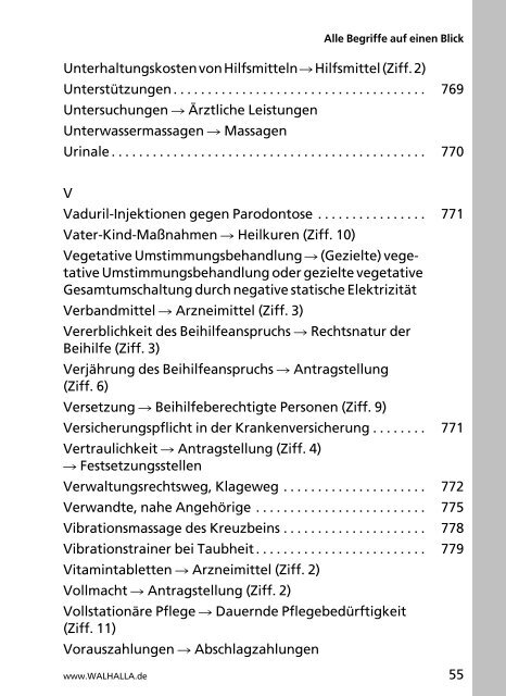 Taschenlexikon des neuen Beihilferechts Ausgabe 2012