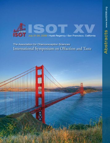 ISOT XV - Association for Chemoreception Sciences