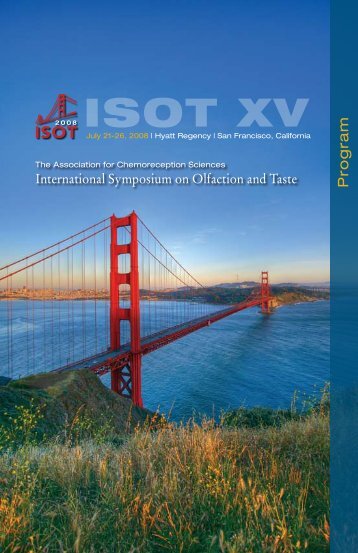 ISOT XV - Association for Chemoreception Sciences