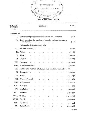 table of - Election Commission of India