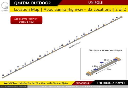 Qatar Highway's Unipole, Rate Card Presentatio (16 ... - Qmedia