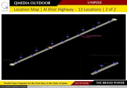 Qatar Highway's Unipole, Rate Card Presentatio (16 ... - Qmedia