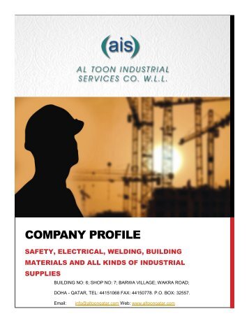 COMPANY PROFILE - Al Toon Industrial Services Co. WLL