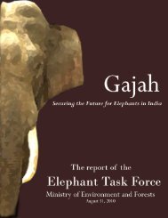 Securing the Future for Elephants in India - Ministry of Environment ...