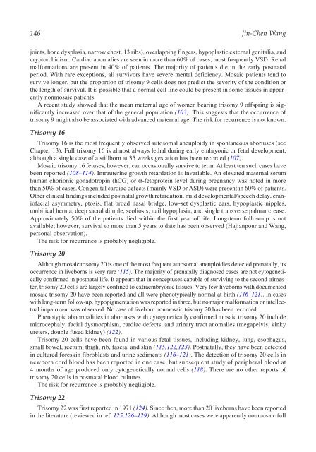 The Principles of Clinical Cytogenetics - Extra Materials - Springer