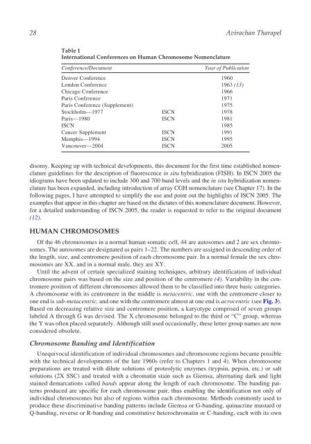 The Principles of Clinical Cytogenetics - Extra Materials - Springer