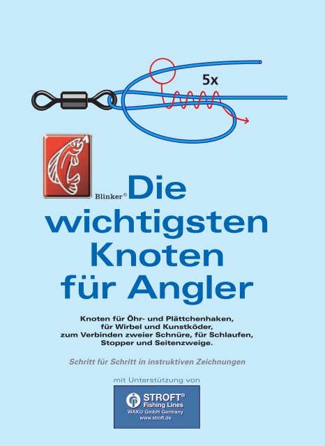 Die wichtigsten Knoten für Angler - STROFT Fishing Lines