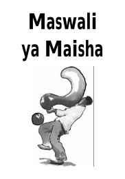 Maswali ya Maisha - The Tarlings in Tanzania