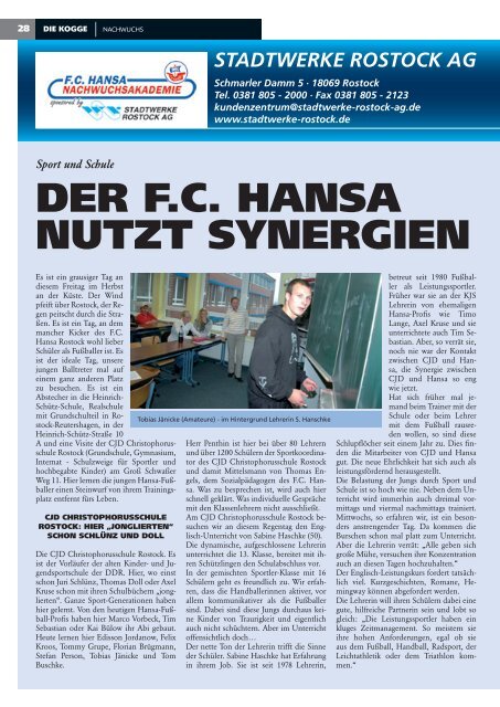 VfL - FC Hansa Rostock