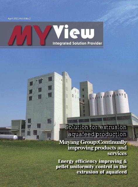 News Solution for extrusion aquafeed production Muyang Group