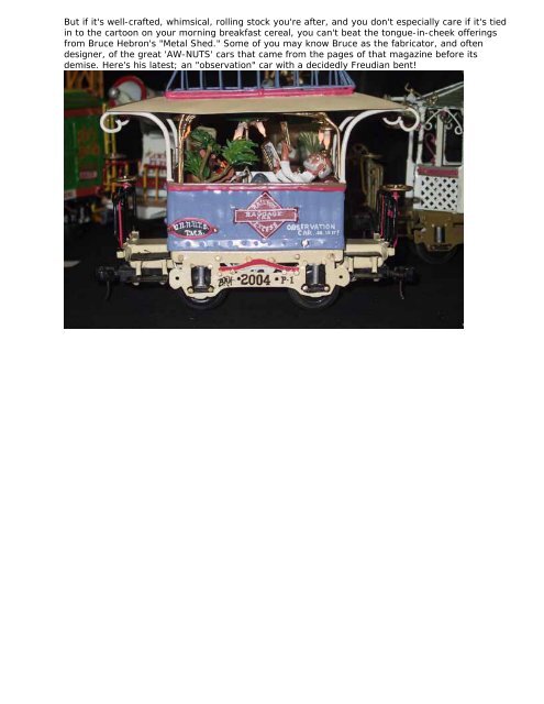 Queen Mary Big Train Show – 2004 - Santa Cruz Lumber Company ...