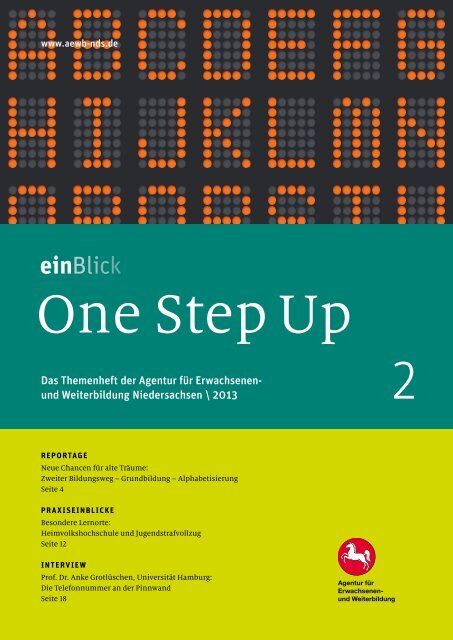 EinBlick One Step Up - Agentur für Erwachsenen- und Weiterbildung