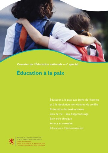 Éducation à la paix - Script