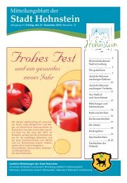 Ausgabe Dezember 2012 - PDF - Hohnstein