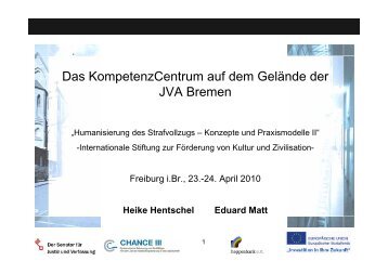 Heike Hentschel/Eduard Matt: Übergangsmanagement ... - Chance