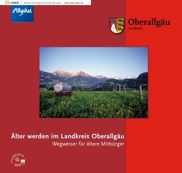 4. Wohnen und Pflegen - Landkreis Oberallgäu