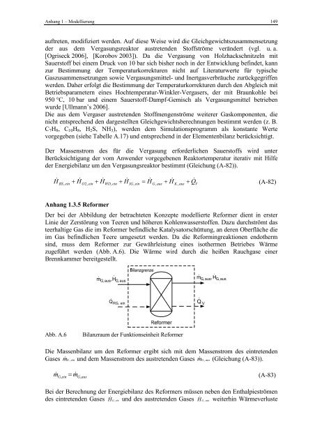 Optimierung und Bewertung von Anlagen zur Erzeugung von ...