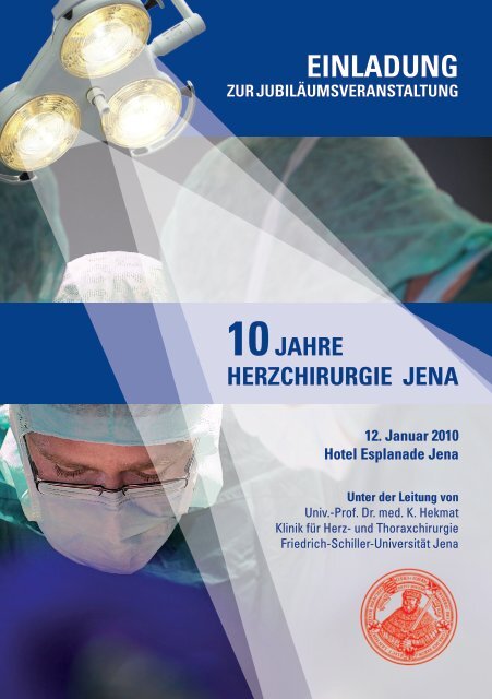 Einladung und Programm - Klinik für Herz- und Thoraxchirurgie ...