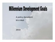 A policy document M A Wali 2010 - Ohcsf.gov.ng