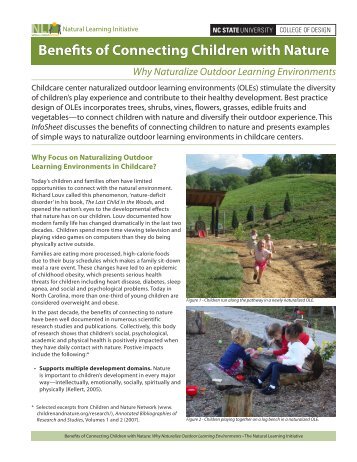 Benefits of Connecting Children with Nature - Natural Learning ...