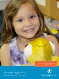 2010 Annual Report - Toy Industry Association