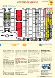 ATTENDEE GUIDE - Toy Industry Association