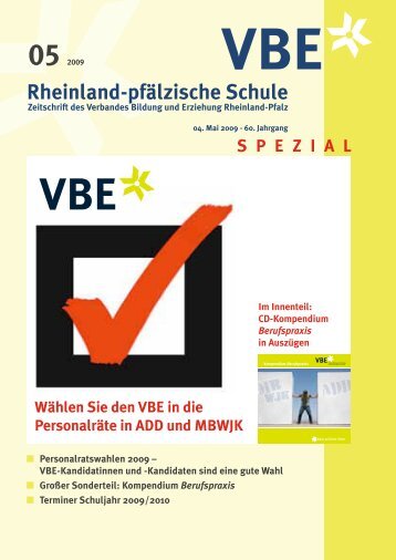 Kompendium Berufspraxis - VBE Rheinland-Pfalz