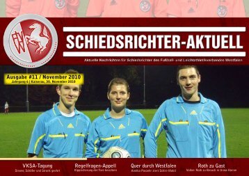 Ausgabe #11 / November 2010 - Schiedsrichter Gelsenkirchen