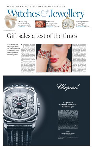 Watches&Jewellery - Financial Times