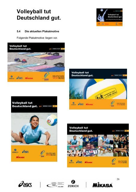 Projekthandbuch - Volleyball tut Deutschland gut