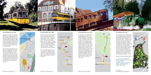 Mit kuriosen Bahnen stadtauf und stadtab. - Killesberg-Kleinbahn