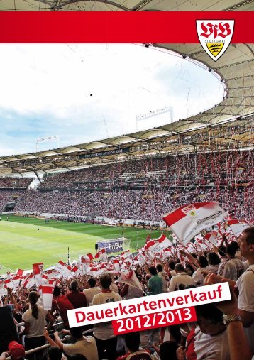 Dauerkartenverkauf 2012/2013 - VfB Stuttgart