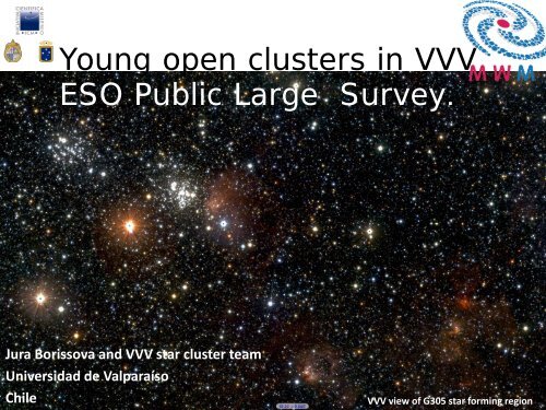 Young star clusters in VVV survey - ESO