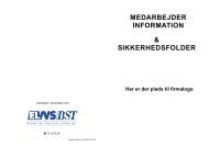 & SIKKERHEDSFOLDER MEDARBEJDER ... - El- og VVS/BST