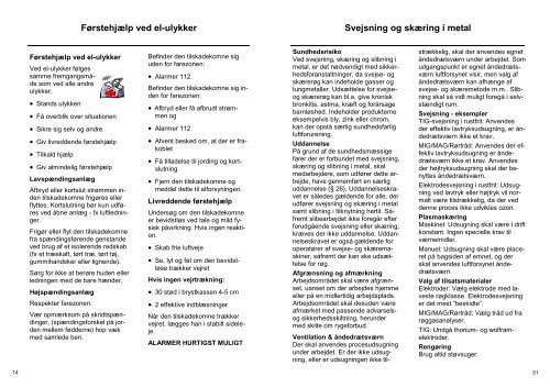 & SIKKERHEDSFOLDER MEDARBEJDER ... - El- og VVS/BST