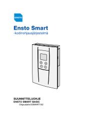 Ensto Smart Basic - Suunnitteluohje ver 1.1 - Products - Ensto