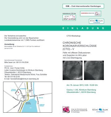 Chronische Koronarverschlüsse (CTO) – V 2013 - Kardiologie ...