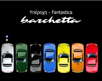 Υπέροχη - Fantastica - Fiat Barchetta