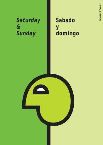 Saturday & Sunday Sabado y domingo - ORLCongresos
