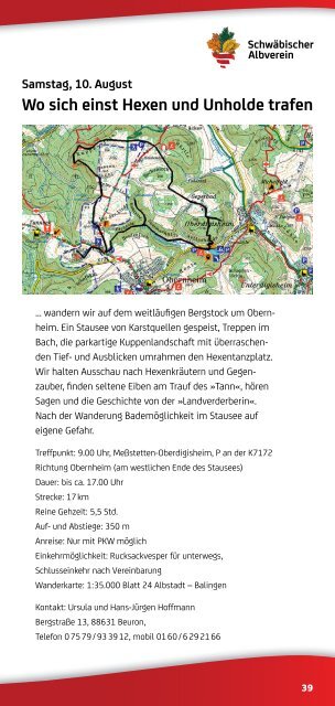 zum download - Wandern - Schwäbischer Albverein