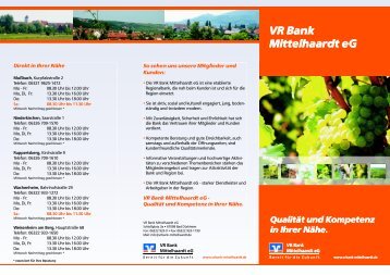 VR Bank Mittelhaardt eG