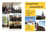 Ausgabe 2/2012 April - Juni - evangelisch-in-ehingen.de