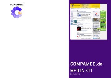 COMPAMED.de MEDIA KIT - beta-web
