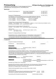 Informationsmappe Vr Bank Kaufbeuren Ostallgau Eg