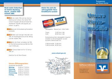 VR-Bank Giro-Flyer.indd - VR-Bank Gerolzhofen eG