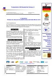 Turngemeinde 1855 Neustadt Bei Coburg Ev 2 Newsletter Vr Bank