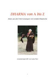 DHARMA von A bis Z WebsiteDhom - Dharmahaus Obermoschel