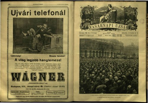 Vasárnapi Ujság 65. évf. 45. sz. (1918. november 10.) - EPA