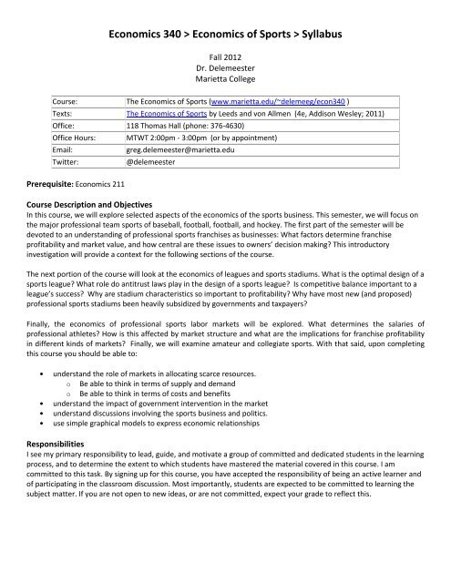 Economics 340 > Economics of Sports > Syllabus Marietta The New Balance MTWT 10 v4 does not stand alone – Running